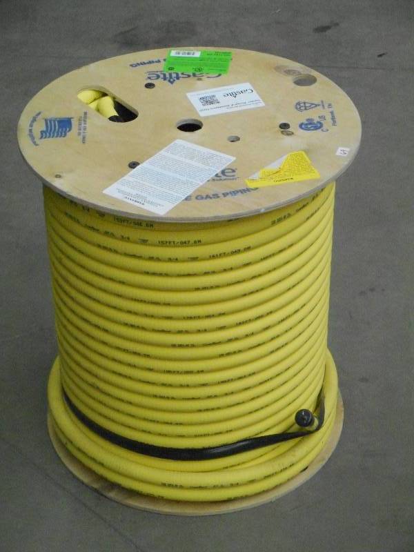 lot 79 image: Near Full 300ft Spool Of 34 GasTi...