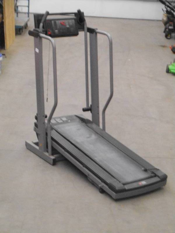 lot 98 image: Space Saver Folding Treadmill ...