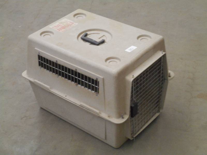 lot 110 image: OMC 28 Pet Kennel ...