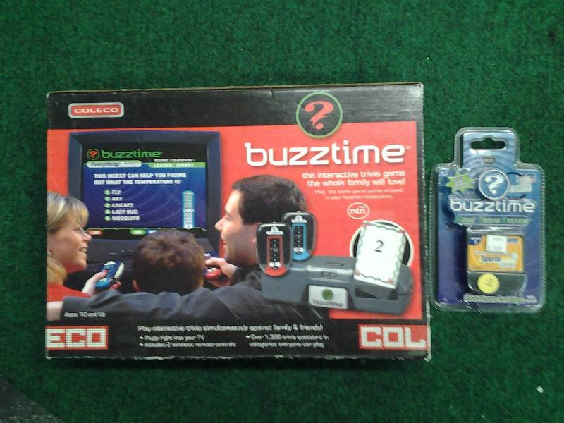 Buzztime Trivia Game & Extra Game Cartridge