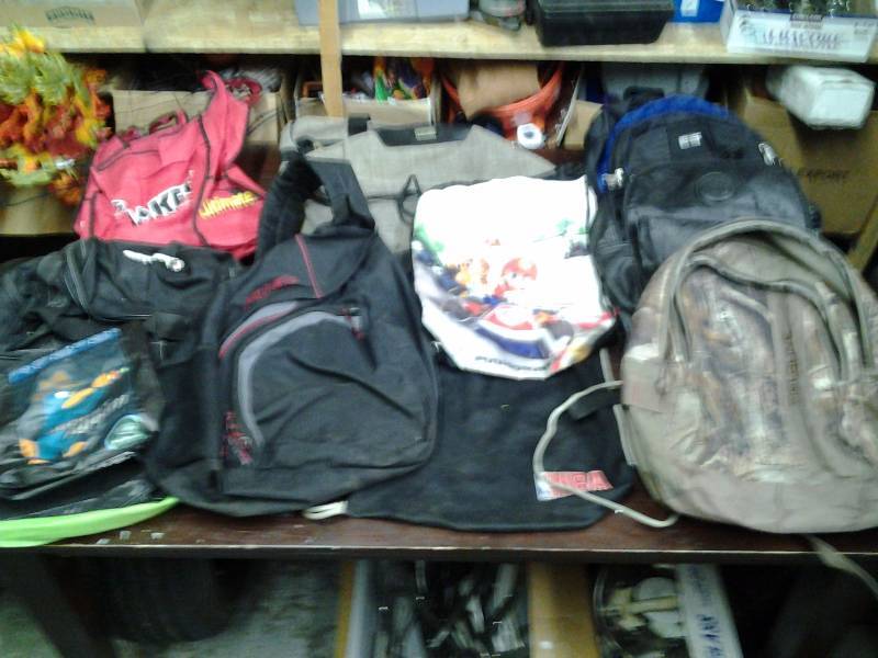 Lot Of Back Packs, Duffels, Bags