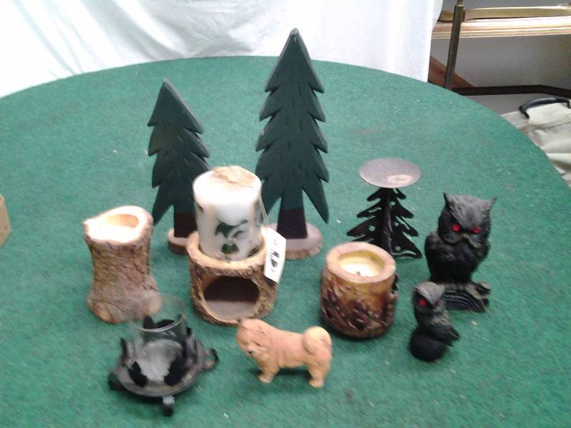 Collection Of Pine Tree & Outdoor Theme Decor