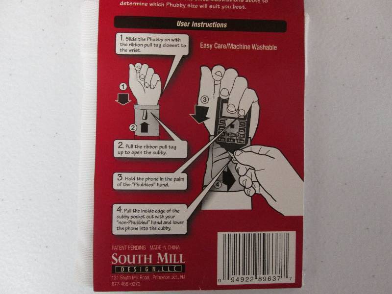 Lot of 5 Wrist Cubby for cell phone...