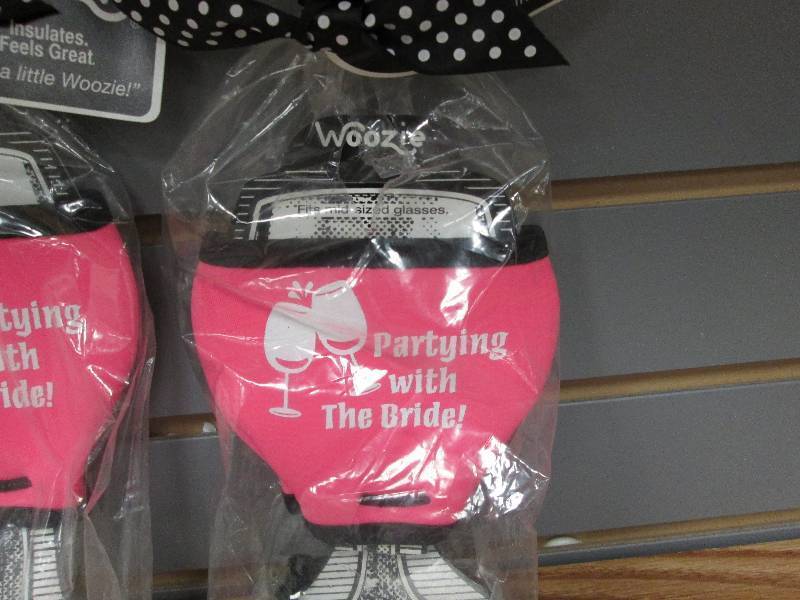 Lot of 3 wine glass coolers - Bride...