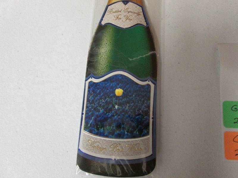 Lot of 7 Champagne wishes greeting ...