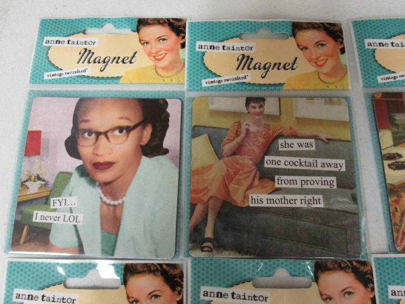 Lot of 6 vintage style picture magn...