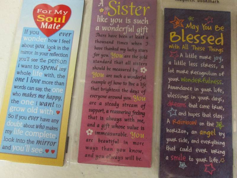 Lot of 5 magnetic assorted styles i...
