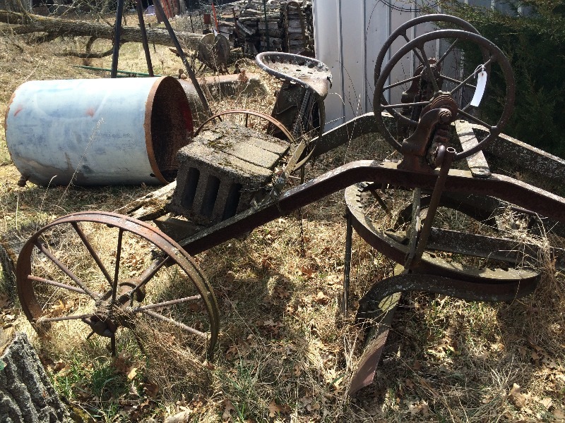 Vintage Horse Drawn Road Grader