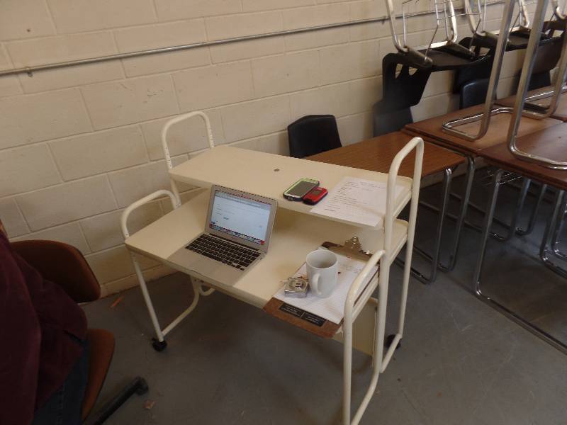Rolling Computer Desk