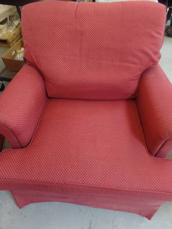 Accent Chair and Ottoman