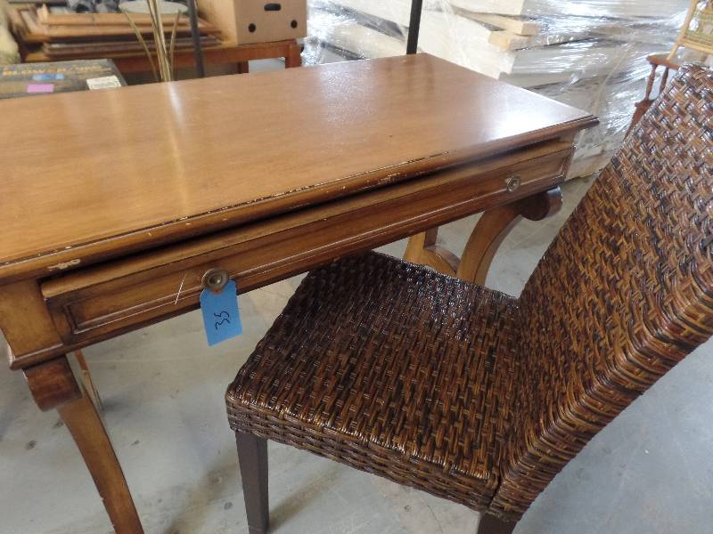 Library Table with Chair
