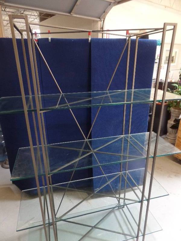 Glass Etagere