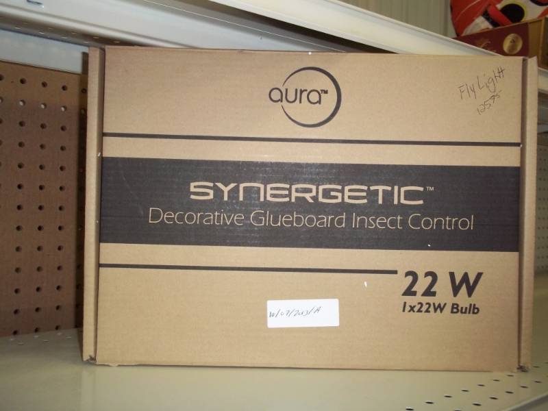 lot 8 image: New Fly Light Decorative Glue board Insect Control 22W