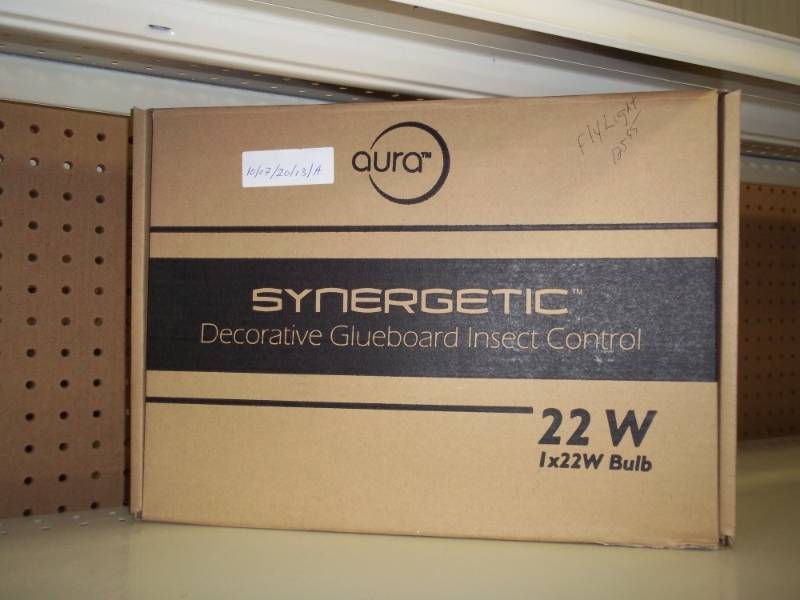 lot 10 image: New Fly Light Decorative Glue board Insect Control 22W