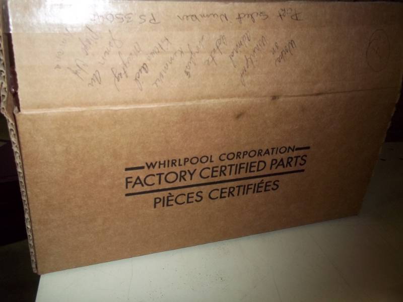 lot 36 image: New Whirlpool part # PS3504017