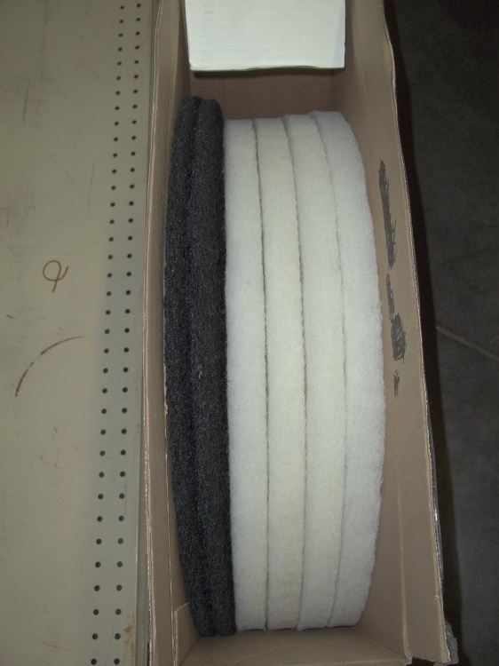 lot 50 image: New Floor Cleaner Pads set of 6 20