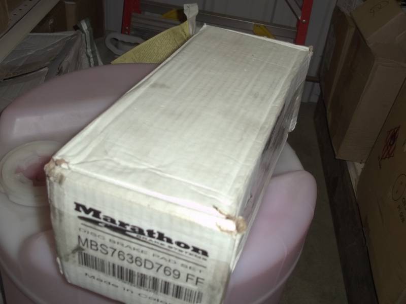 lot 99 image: New Marathon Disk Brake pad set MBS7636D769