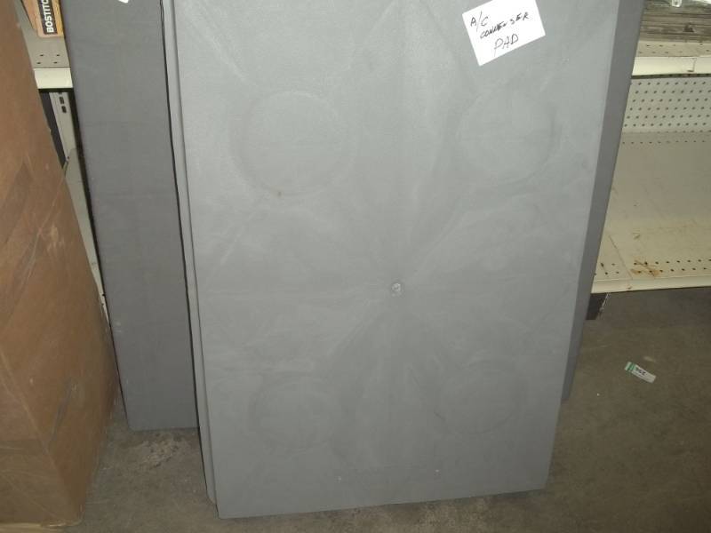 lot 140 image: New AC Compressor Pad 24 x 36 x 2