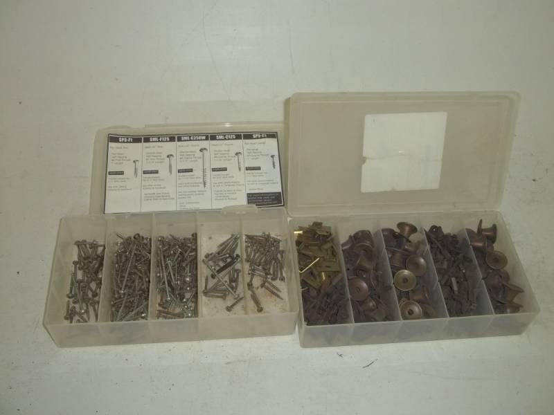lot 226 image: Cabinet door Latches with parts