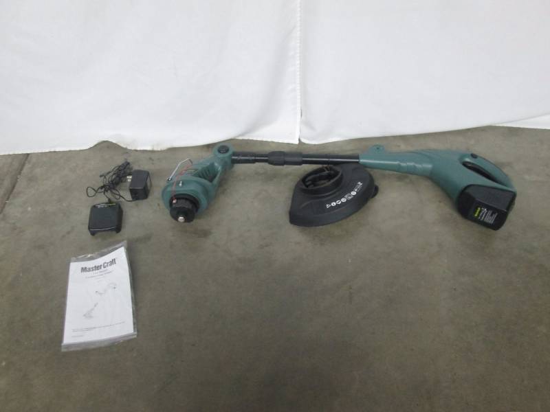 lot 24 image: Master Craft 9 18V Cordless Grass Trimmer