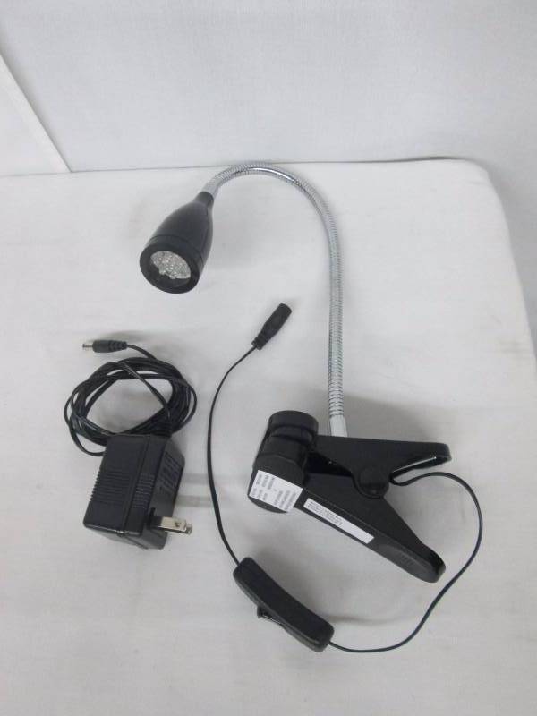 lot 59 image: ATR Flexible LED Clip on Lamp