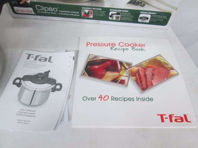 Fingerhut - T-fal Clipso 6-Qt. Stainless Steel Pressure Cooker