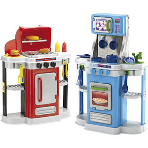 lot 42 image: My First Cookin Kitchen & Grillin BBQ
