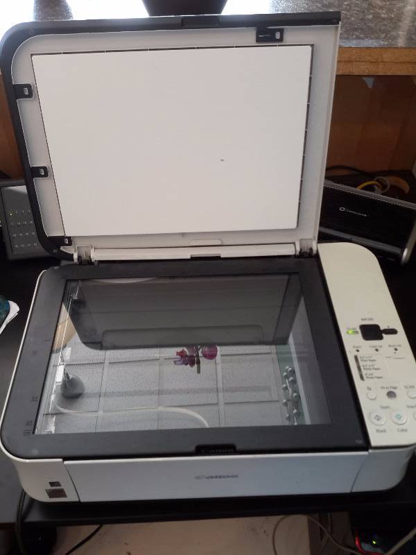 lot 53 image: Canon, Pixma MP200 Printer, Copier, Scanner.. Works fine