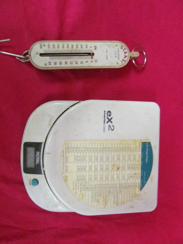 lot 43 image: Postal scale