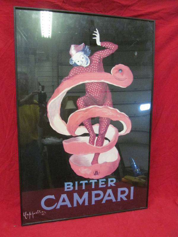 lot 57 image: framed poster