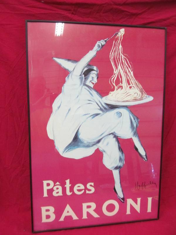 lot 58 image: framed poster