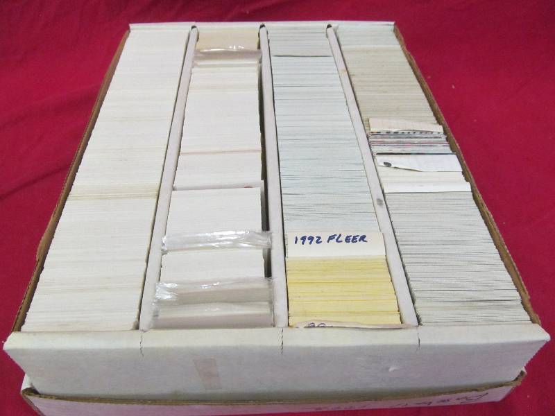 lot 67 image: sport trading cards