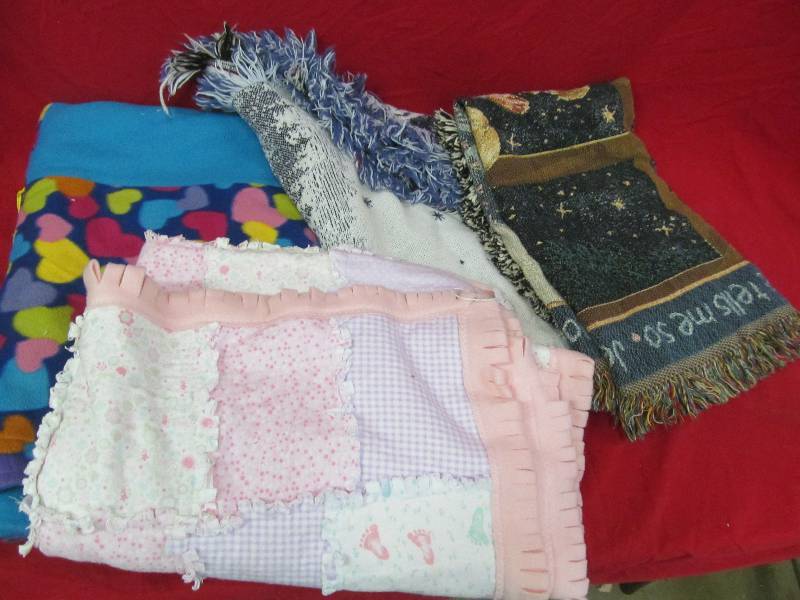 lot 77 image: lap throws