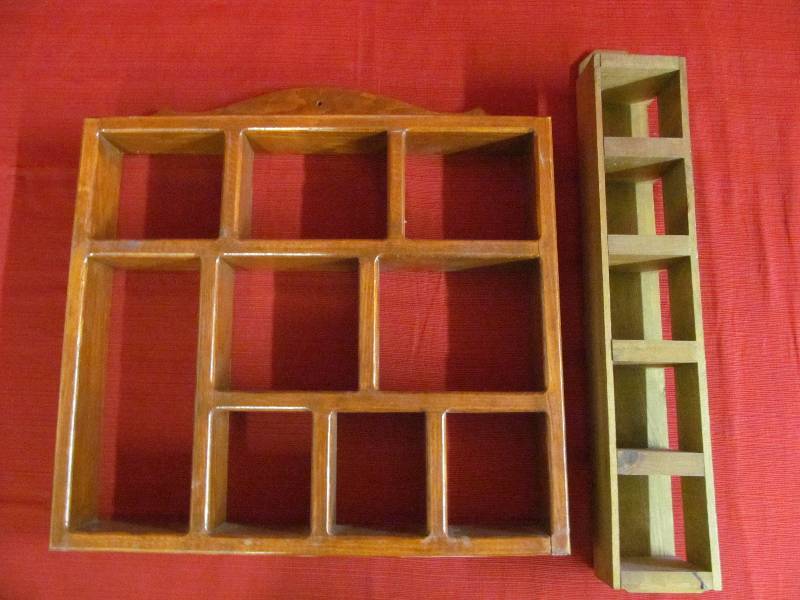 lot 94 image: wood shelves