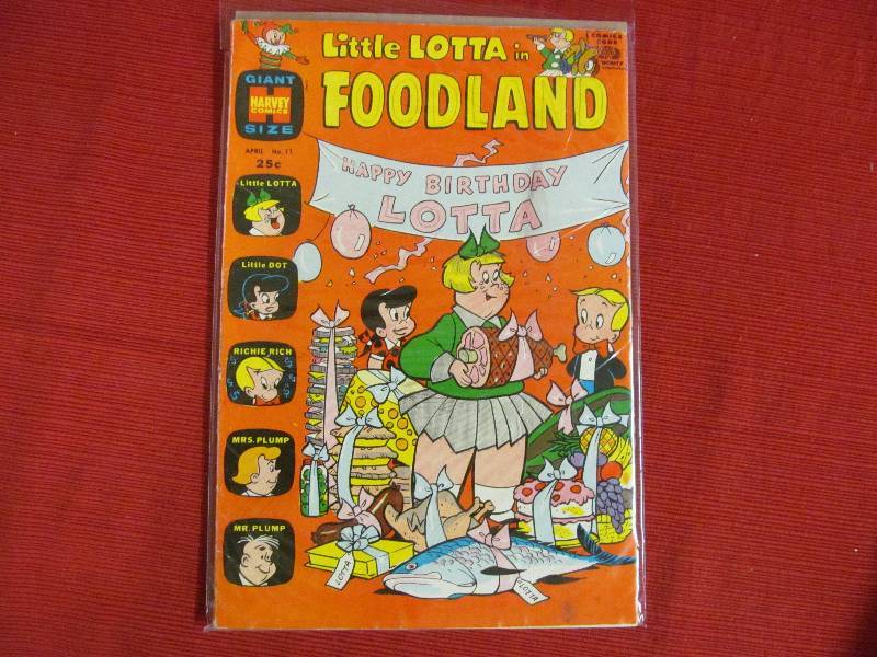 lot 127 image: Harvey Giant comic