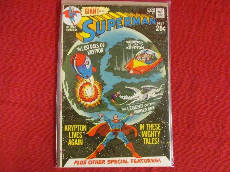 lot 136 image: DC Giant Superman Comic