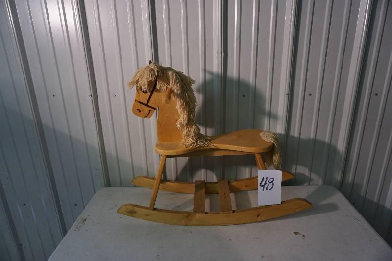Wood Antique Rocking Horse