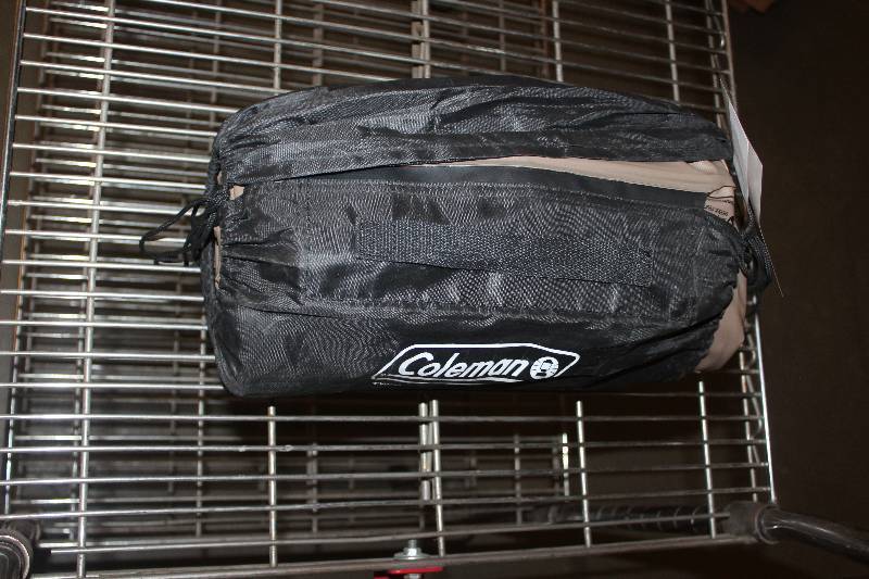 CORRECTION Coleman Air Mattress not lantern.