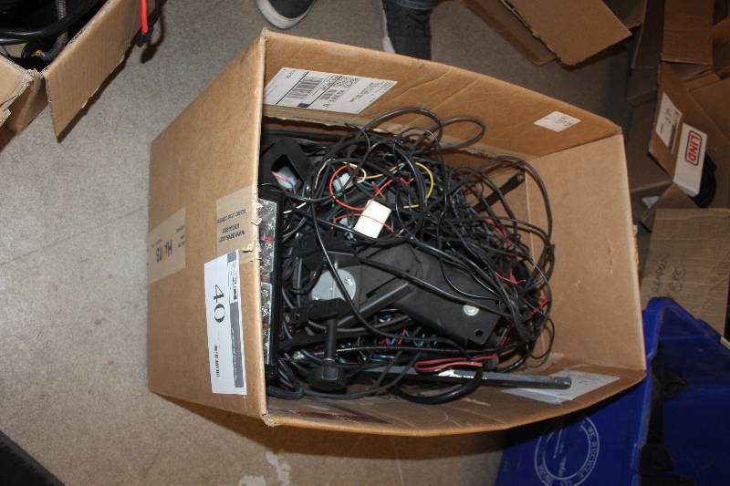 Box Lot of Superpak 806 Strobe Power Supply, Eagle Speed Radar