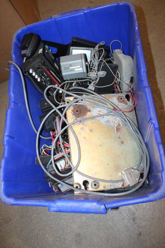 Box Lot of Federal Signal Siren & Light Control