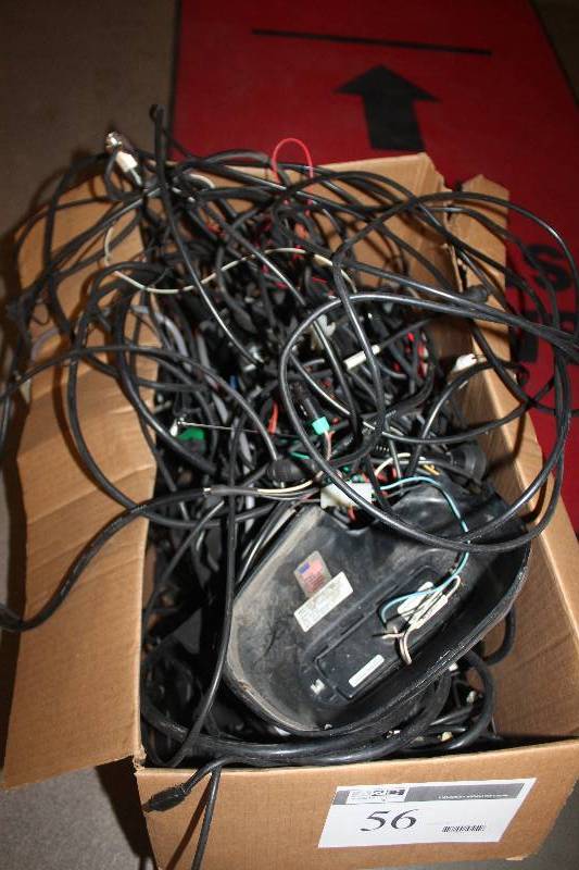 Box Lot of Whelen Wiring