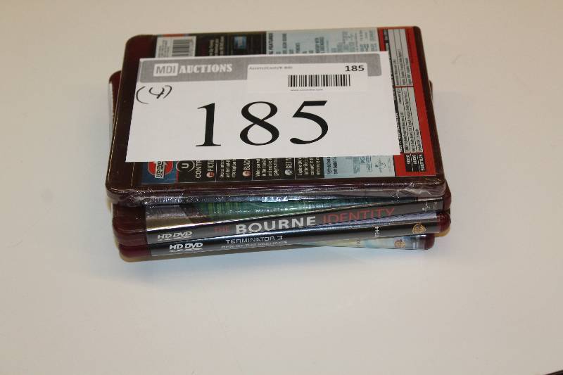 Lot of (4) HD DVD Including The Bourne Identity The Bourne Ultimatum Superman Terminator 3