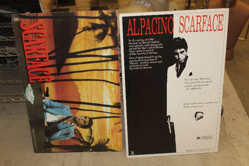 Lot of (2) Scarface Movie Memorabilia