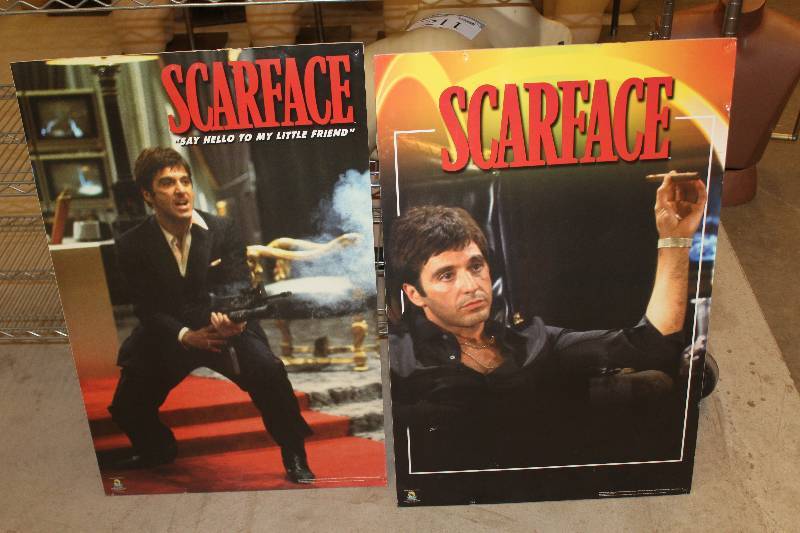 Lot of (2) Scarface Movie Memorabilia