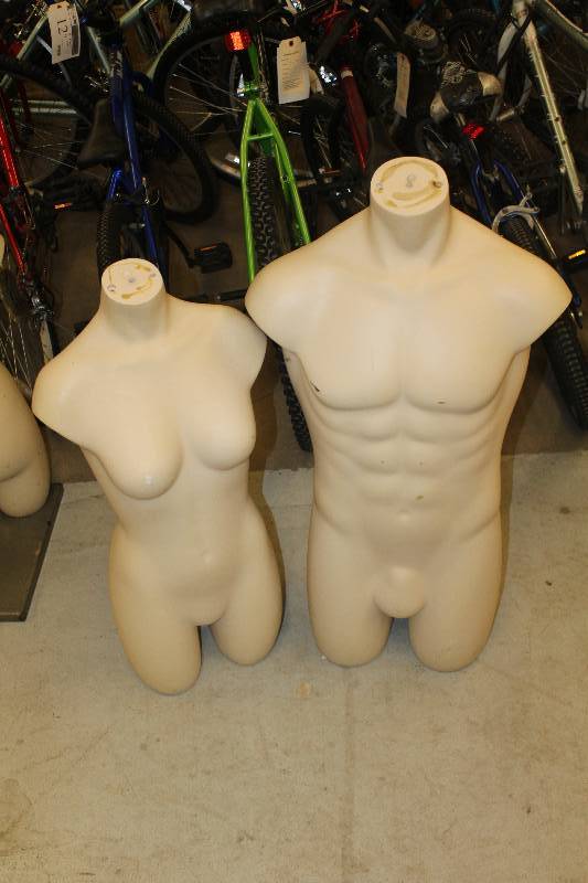 Lot of (2) Mannequin Including Female Male