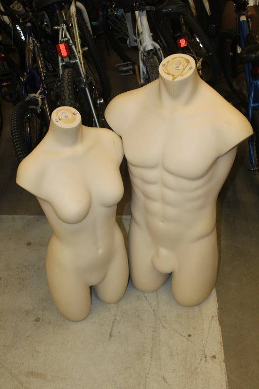 Lot of (2) Mannequin Including Female Male