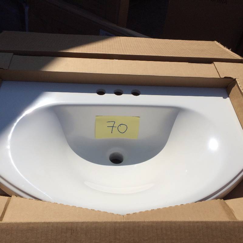lot 70 image: Glacier Bay Del Mar 30 in. W Vanity with AB Engineered Composite Vanity Top in