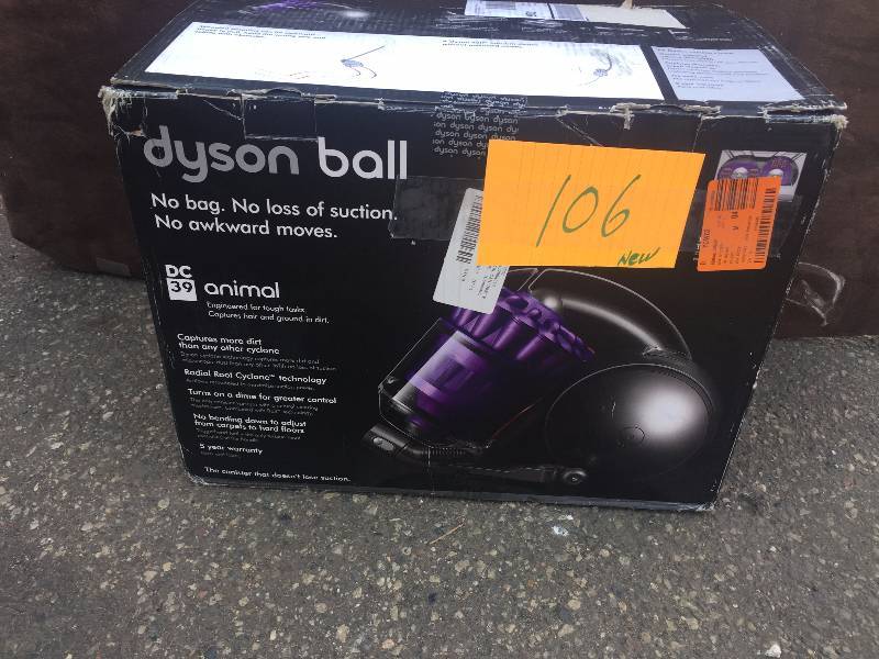 lot 106 image: Dyson DC39 Animal Canister Vacuum New