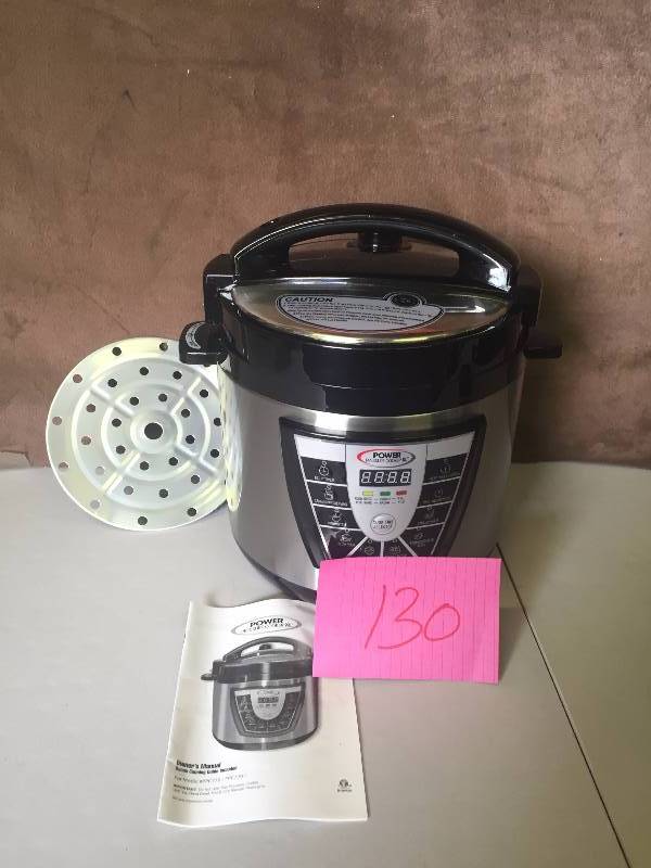 lot 130 image: Power XL Preasure Cooker