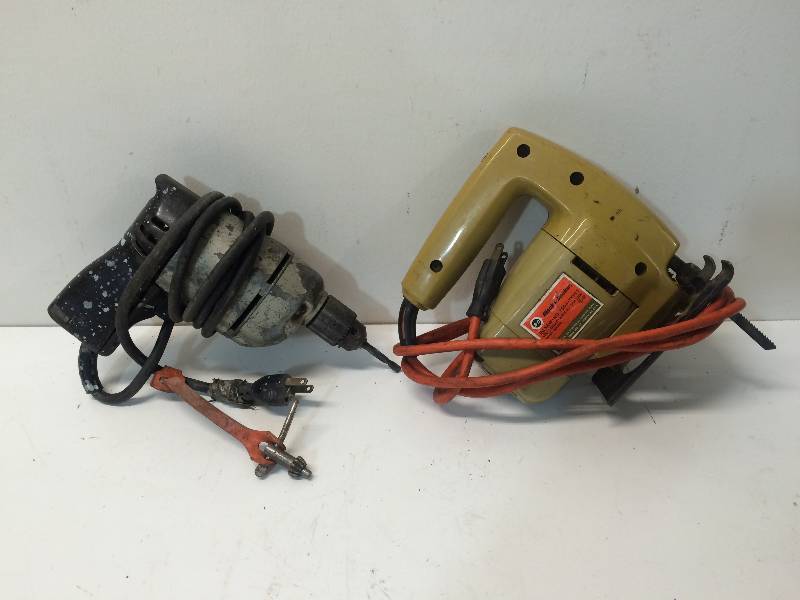 lot 41 image: Black & Decker Jig Saw And Drill